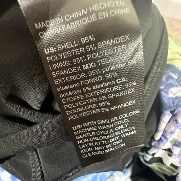 White House Black Market reversible dress with hydrangea flower print size S - Picture 14 of 14